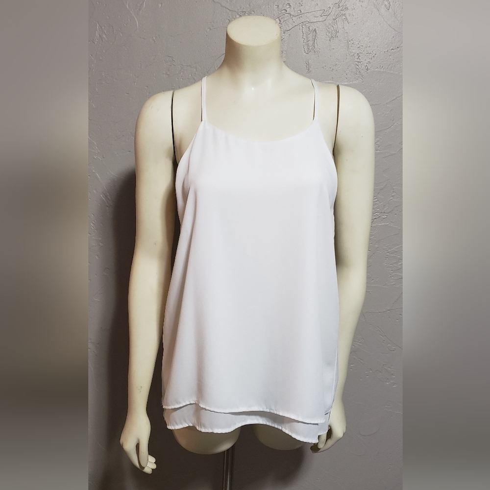 Stella Luce White Flowy Top
